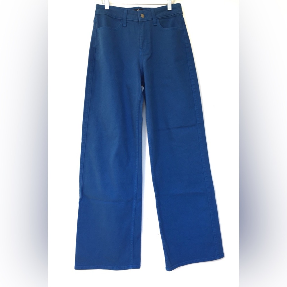 HOLLISTER Style “High-rise Vintage Baggy” Stretch Wide Leg Pant Size W 27 / L 31